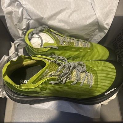 Mens Satisfy The Rocker Trail Running Shoe Grenoble Green 11 NIB