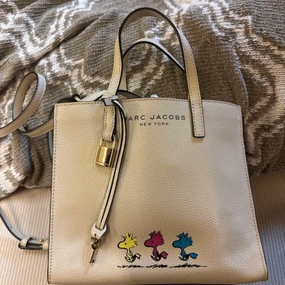MARC JACOBS Peanuts Snoopy Woodstock 2-Wege Umhängetasche 22 cm selten