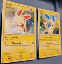 Plusle and Minun Heart Gold/Soul Silver Cracked Ice Promo Set HGSS16 & HGSS17 LP on eBay
