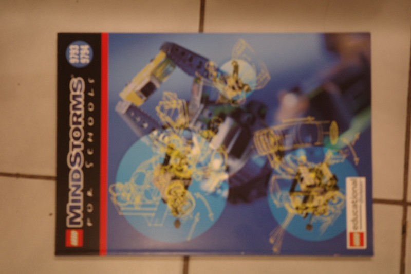 LEGO MindStorms Instruction Book and Paperwork Lot