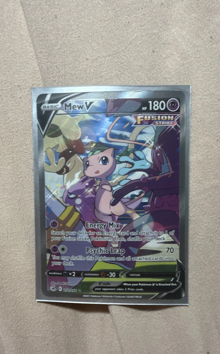 place to sell pokemon cards Mew V #113 Pokemon Card (Fusion Strike)
