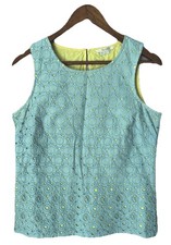 Boden Sleeveless Lace Top 6 Preppy Fairy Cottage Romantic Whimsi