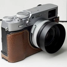 New Metal Lens Hood with Cap for Fujifilm X100Vi X100V X100F X100T X100S Lens