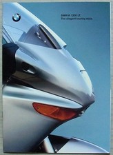 BMW K1200LT MOTORCYCLE Sales Brochure Aug 1998 #811 202 920 UX-VM-4