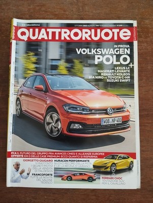 2017 10 VIERRÄDER OKTOBER 2017 NR. 746 JAHR 62. GIOGGETTO GIUGIARO VOLKSWAGEN