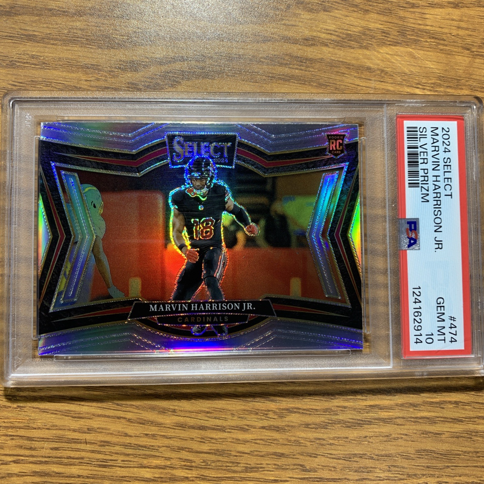 2024 Panini Select - Field Level Marvin Harrison Jr. #474 Silver Prizm (RC) 💎