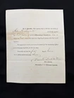 Civil War Era Appointment Letter 1863 USS Mississippi Squadron 1st Class Pilot