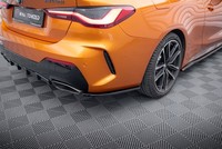Heck Ansatz Flaps Diffusor V.1 FüR BMW M440I G22 HeckschüRze Schwarz