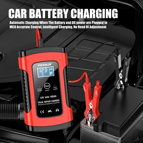 12V Car Auto Motorcycle Battery Maintainer Float Trickle Tender Maintainer NEW - Picture 8 of 13