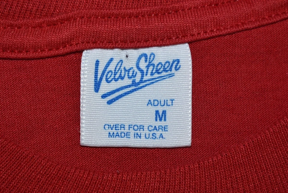 复古 80 年代 PEANUTS TIMBERLAKE SNOOPY WOODSTOCK CAMP FIRE TOURIST CARTOON T 恤 M — 第 3/4 张图片