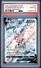 POKEMON SWORD & SHIELD ASTRAL RADIANCE FULL ART/ORIGIN FORME PALKIA V PSA 10