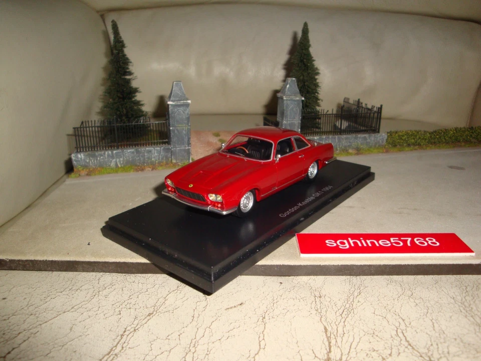 Bos Models 1/43 - Gordon Keeble GK1 1964 ( résine ) - ER - Photo 4/4