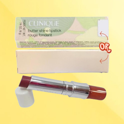 BUTTER SHINE BY CLINIQUE 424 PINK TOFFEE LIPSTICK 0.14OZ
