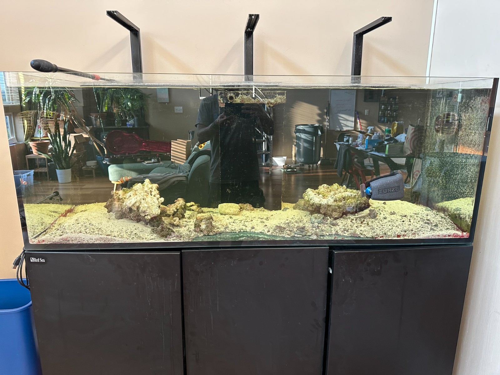 Image of Red Sea 525XL Reef Aquarium – 140G Tank & Stand + Gear, Local Pickup Boston Area