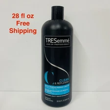 TRESemme Clean & Replenish Shampoo Daily Cleansing, Vitamin C & Green Tea 28 oz