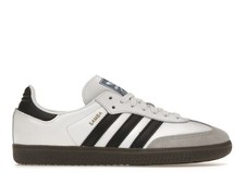 Size 8 adidas Samba OG Cloud White Core Black B75806 Damaged Box