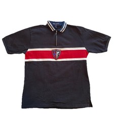 Mens Polo Ralph Lauren P-Wing Stadium Custom Fit Polo Shirt Rare Medium