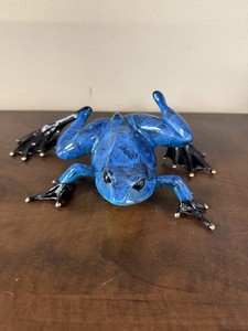 Tim Cotterill Peek A Boo Frogman Solid Bronze Frog