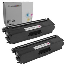 2PK TN-336M for Brother TN-336 MAGENTA HY Toner Cartridge HL-L8350C MFC-L8600CDW