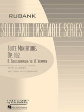 Suite Miniature, Op. 145 Bb Clarinet Solo with Piano - Grade 4
