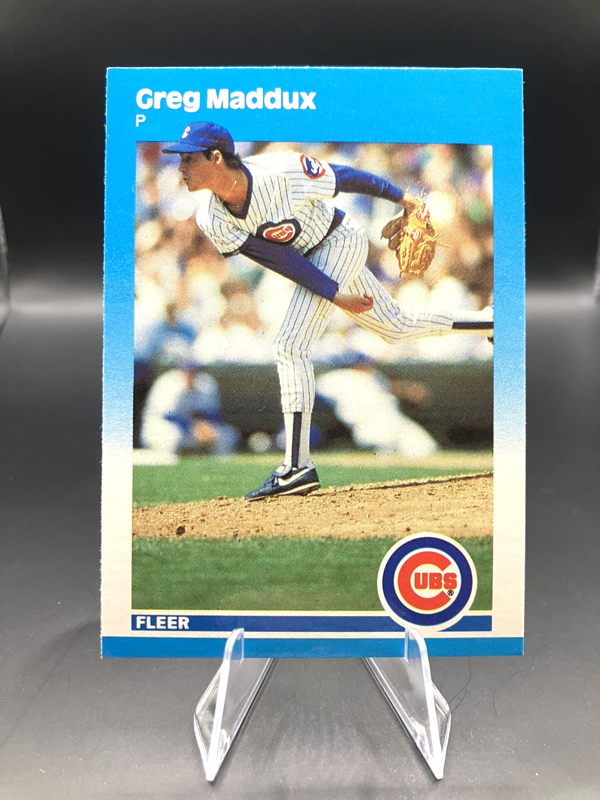 1987 Fleer Update - Greg Maddux #U-68 (RC) Hall of Fame!!