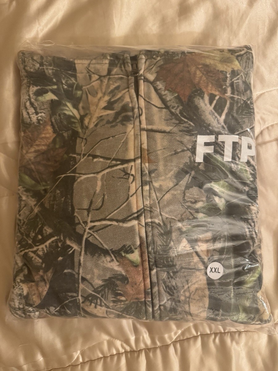 トップス FTP TREE CAMO ZIP UP HOODIE L FTP Tree Camo Zip Up Hoodie Size Men's L | IN HAND 🤚 FAST