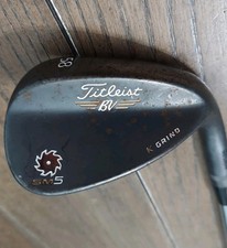 Titleist BV Vokey SM5 Raw Black 58° Loft 11° Bounce K-Grind Steel Mens RH 35.5"