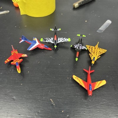 6-1988 Matchbox Ring Raiders Air Planes NO Rings