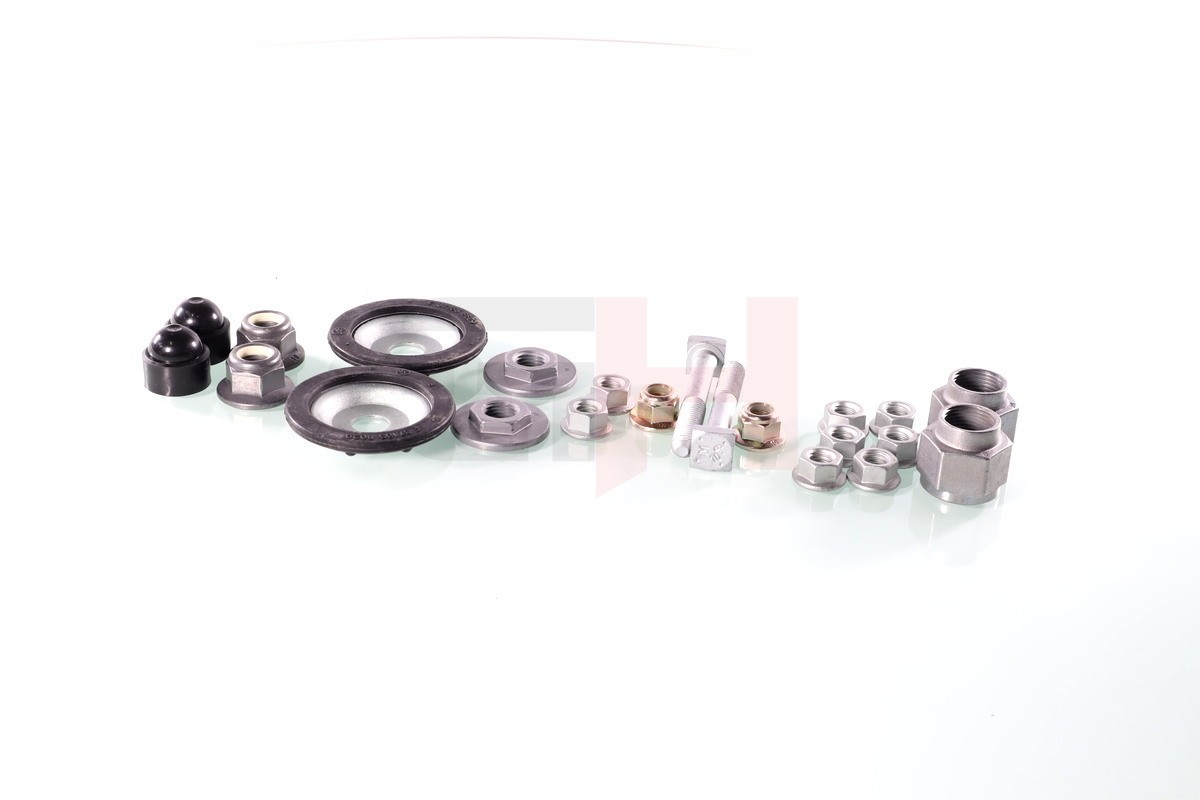 Fits AUTO-GH GH-381902 SET OF EG PSA SHOCK ABSORBERS KNUCKLE BOLTS, BOLTS CUSHI