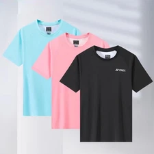 YONEX Men's Table Tennis Badminton T-shirt Sports Short Sleeve Tee Top 25-121602