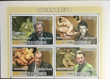 São Tomé & Principe 2009 Freud Sheetlet MNH