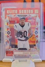 2025 DONRUSS FOOTBALL CHASE BROWN RB BENGALS #TES-CBR  ELITE SERIES SP