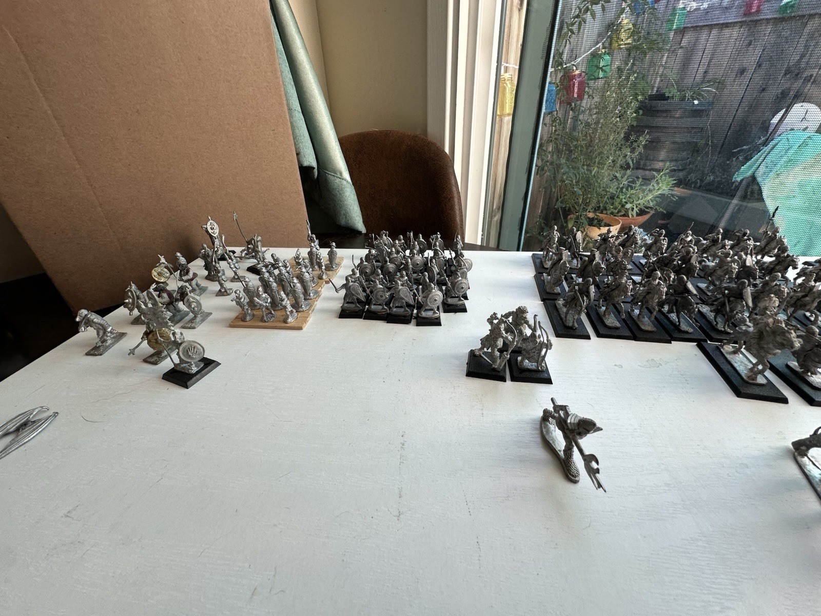 vintage fantasy metal miniatures-ral Partha Lot-warhammer