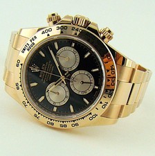 2025 Rolex 126505 Daytona Cosmograph 40mm Rose Gold Black & Sundust / Warranty