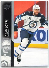2021-22 Upper Deck #195 Adam Lowry Winnipeg Jets