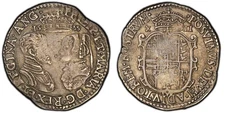 England Philip + Mary1555 AR Shilling PCGS VF35.  London S-2501; North 1968