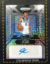 2023-24 Prizm Jaylen Clark RC Sensational Signatures Auto Mojo Prizm /25