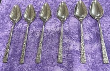 Navaho Rogers Bros. 1847 Soup Spoons Spoon Stainless Steel Set Of 6 Vintage