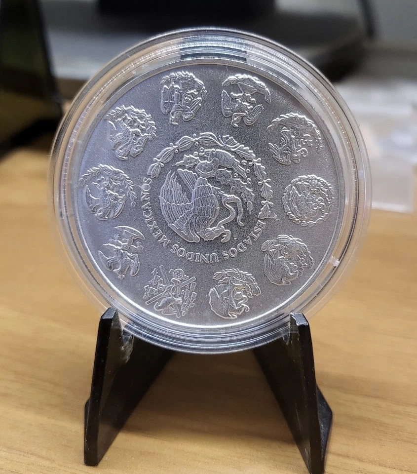 2020 Mexiko MEXICO Messico ARGENTO Silver plata LIBERTAD 1 oncia oz .999 FDC UNC - Immagine 2 di 2