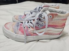 Canvas Sneakers, Vans Sk8 High Festival Dream Multicolor. Size Youth 2