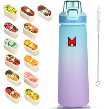 700ml  Water Bottle with 13 Pods – Leakproof, Portable & Easy to Clean Design