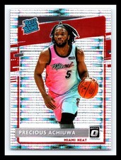 💥 PRECIOUS ACHIUWA 2020 Donruss Optic Silver Pulsar Holo Rated Rookie RC # 170