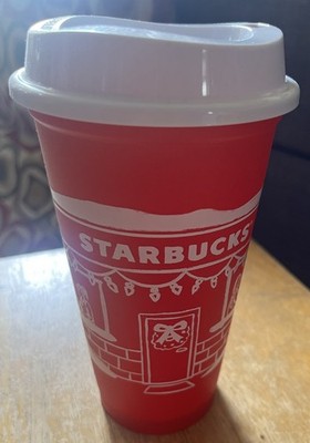 NEW STARBUCKS 2025 LIMITED EDITION RED CUP DAY 16 OZ HOLIDAY Reusable USA LE