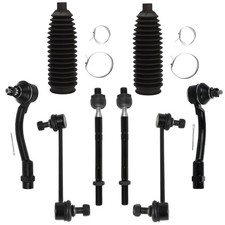 8-PC SET Suspension Kit for 2012-2013 for Kia Soul Front Inner Outer Tie Rod ...