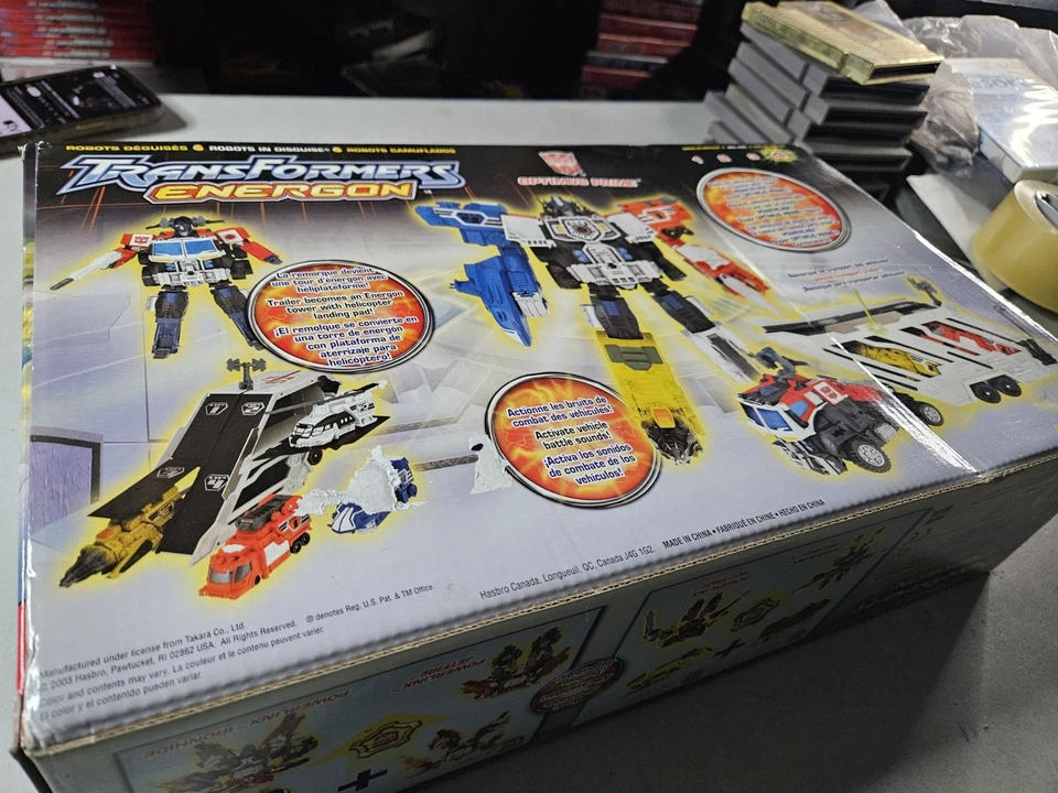 2004 Transformers Energon Optimus Prime Nib New Sealed - Image 4 of 4