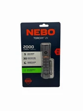 NEBO Torchy 2K Rechargeable Flashlight 2000 Lumens USB-C Magnetic Base