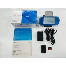 Sony PlayStation Portable PSP-3000 Vibrant Blue  Operation confirm Japan used