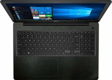 2-pack matte black Palmrest Vinyl Decal Sticker Skin for Dell Inspiron 15-3000