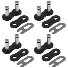 Caltric 525 Chain Master Link For Motorcycle Bike ATV Connecting Link Black