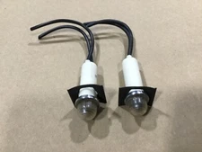 Lot Of 2 1010A2 Clear Panel Indicator Lights Light #22E55